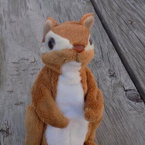 Hasbro FurReal Friends Chipmunk Squirrel Interactive Plush 2008 WORKS